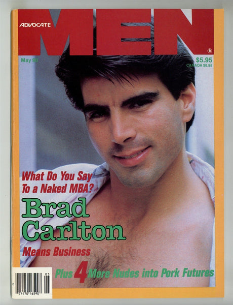 Advocate Men 1990 Brad Carlton Sandy Ross 100pg Hal Rodman Gay Magazine M24555