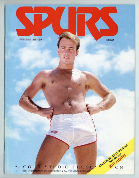 Colt Studio Spurs #7 Kip Horn, Jake Baker, Vito Cesari 1982 Jim French, RIP 52pgs Colt Studios M36066