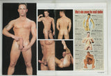 Unzipped 1999 Dino Phillips, Robert Black 50pgs Anthony Cox Gay Magazine M24639