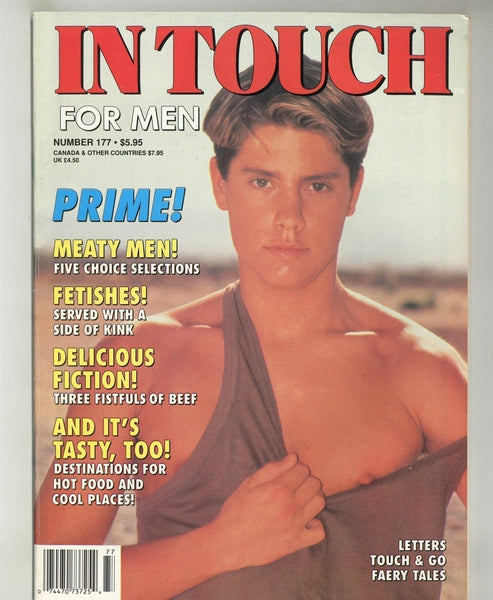 In Touch 1991 Jack Tabor Judd Mitchell JC Tracer 100pg Gay Pinup Magazine M24956
