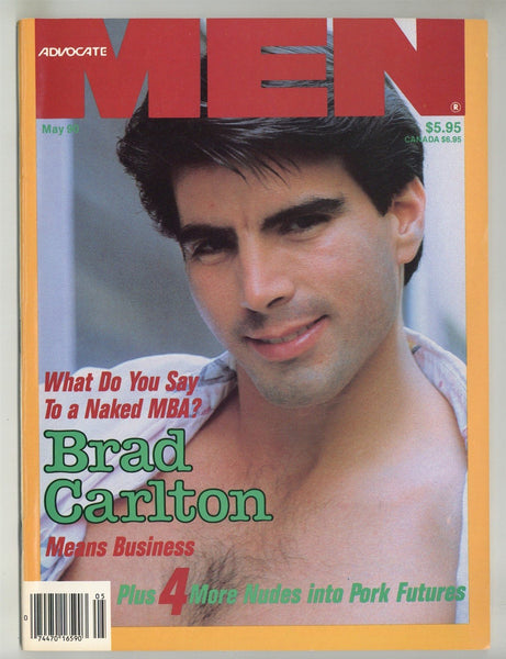 Advocate Men 1990 Brad Carlton Sandy Ross Hal Rodman 100pgs Gay Magazine M24965