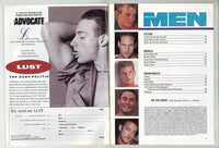 Advocate Men 1992 Mark Brandon Randy White Taylor Scott 92pg Gay Magazine M24972