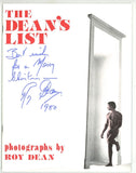The Dean's List: Photographs by Roy Dean 1980 Hand Signed 64pgs R Delta, Los Angeles M37227