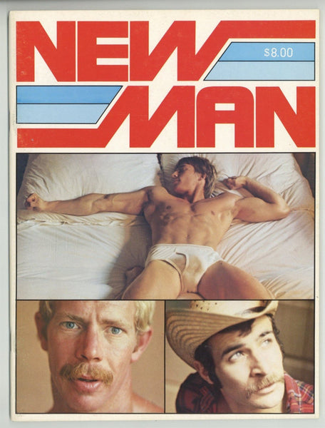 New Man 1978 Ed Wiley & Holtz 48pgs Vintage Homosexual Pictorial Pulp, Curtis Taylor, Jock Studios SF M36073