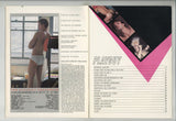 Playguy 1985 Naakkve, Malexpress Studio 98pgs Vintage Gay Pinup Magazine M24987