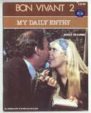 My Daily Entry 1978 Cute Playful Sexy Blond 40pg Vintage Porno Sex Magazine, Bon Vivant Publishing M25063