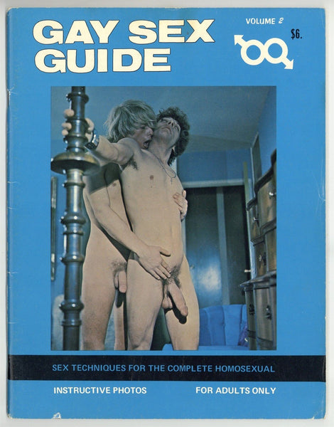 Gay Sex Guide V2#1 Explicit Hippie Homoerotica 1974 Vintage Hard Gay Sex Magazine 48pgs Star Dist. NYC M36161
