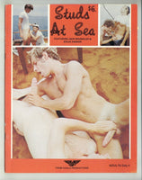 Studs At Sea 1976 Jack Wrangler, Steve Parker 48pgs Vintage Gay Pulp Magazine, Nautical Theme, Eagle Prod. M36182