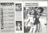 Wrestling Movie Review V1#1 Vintage Girl Fighting Magazine 1979 Female Catfighting 48pg Women Fighters, Serena Tao Prod M25182