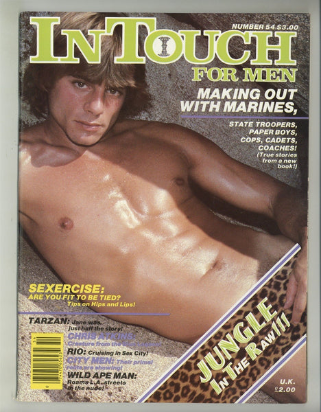 In Touch 1981 Michael Bedard, Tommy Valpoon, Bob Grimes 100pgs Gay Pinup Magazine M25266