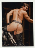 Ken Marcus/Nick McCoy 1997 Colt Studio 5x7 Jim French Biker Gay Leather Nude Photo J10949