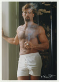 Anthony Page 1999 Colt 5x7 Jim French Smoking Hot Hairy Sexy Stare Gay Nude Photo J10999