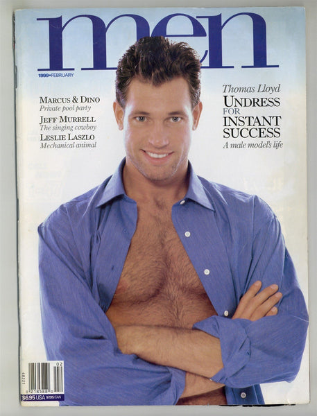 Men 1999 Thomas Lloyd, Leslie Laszlo, Jeff Murrell 82p Gay Pinup Magazine M25367