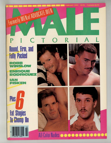 Male Pictorial 1990 Robb Winslow, Enrique Rodriguez 68pgs Gay Magazine M24870