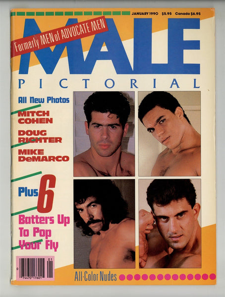 Male Pictorial 1990 Mitch Cohen Doug Richter 68pgs Gay Pinups Magazine M24874