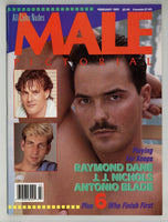 Male Pictorial 1991 Raymond Dane Antonio Blade 68pgs Gay Pinup Magazine M24884