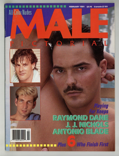 Male Pictorial 1991 Raymond Dane Antonio Blade 68pgs Gay Pinup Magazine M24884