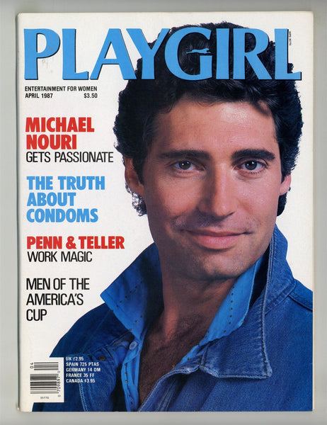 Playgirl 1987 Jeff O'Haco, Ken Haak 114pgs Vintage Gay Pinups Magazine M26009