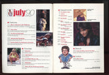 Playgirl 1990 Roberto Augustino, Robert Keich 100pgs Gay Pinups Magazine M26302