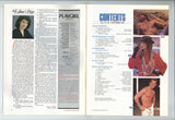 Playgirl 1987 Byron Michaels, Michael J Fox 114pgs Gay Pinup Magazine M26304