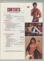 Playgirl 1988 Steve Rally, Conroy Nelson, Chyan Hunter 100pg Gay Pinup Magazine M26371