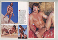 Playgirl 1989 Randy Curry, Eric Thompson 100pgs Paul Stanley Gay Pinup Magazine M26382