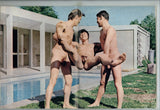 Mr Sun V1#11 Vintage Gay Men's Pinup Magazine 1969 Cowboy Beefcakes 60pgs Wyngate & Bevins M29228