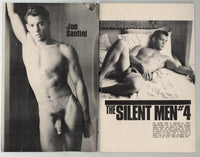 The Silent Men#4 Joe Santini 1969 Times Square Studio 64pgs Lance Publications 64pgs Pre-Stonewall Gay Pinup Magazine M30727