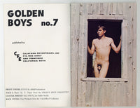 Golden Boys #7 Chip Windgate 1968 Joe Miller Studio 52pgs Vintage Gay Magazine Calafran Collection, San Francisco M26449