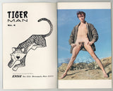 Tiger Man #4 Male Physique Photography 1968 Gay Pinup Magazine 72pg DSI Classic Beefcakes Vintage LGBT M26454