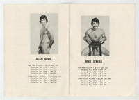 Metecue Studio Catalog 1975 John Stampel, Scotty Taylor, Alan Davis, Mike O'Neil 12pgs Gay Physique Photography, Edward Quirk, Detroit M32435