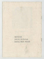 Metecue Studio Catalog 1975 John Stampel, Scotty Taylor, Alan Davis, Mike O'Neil 12pgs Gay Physique Photography, Edward Quirk, Detroit M32435