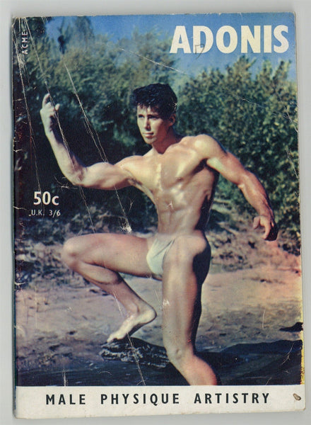 Adonis #14 Lon Coletti 1961 Jerry Ross, Mario Marino, Titan Studio 60pgs Gay Physique Magazine M32504