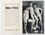 Male Pose #12 Vintage Gay Male Nude Pinups 1968 Greyhuff Review Studios 24pgs Darte Dist. 35096