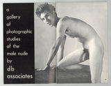 J. Brian Presents DB Associates V1#1 Vintage Gay Magazine 1968 Nude Men Pin-Ups 52pgs JB Enterprises, San Francisco M32430
