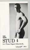 Times Square Stud #4 Ed Patterson, Lars Logar 1968 Vintage Gay Pinup Magazine 52pgs PNC Potomac Pub. M35114