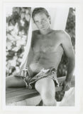 Clyde Wallace 1980 Short Shorts Flirty Stare Colt Studios 5x7 Jim French Gay Nude Photo J11096