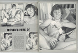 Hustling Dudes V1#1 Loving Homosexual Hunks 1973 Handsome Male Athletes 48pg Vintage Gay LGBT Magazine M26635