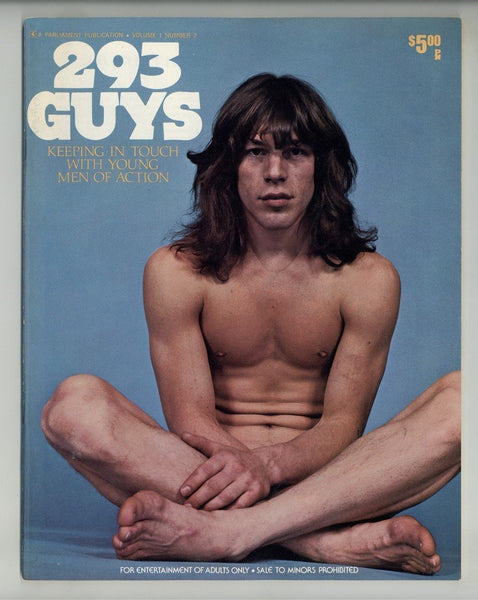Guys Magazine V1#2 Solo Hung Nude Male Pinups 1974 John Holmes 64pg Chelsea Pub 293 Different Men, Vintage Gay Magazine M26636