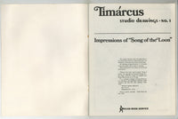 Timarcus Studio Drawings 1967 Native American Indian Gay Art Portfolio 20pgs Trojan Book Services, Rare M26657