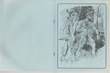 Timarcus Studio Drawings 1967 Native American Indian Gay Art Portfolio 20pgs Trojan Book Services, Rare M26657