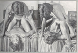 Malevue V1#1 Terry Barnes, Jerry Erwin 1970 Tim Burr, Tom Burk, Joe Souci, Bob Rand 48pg Vintage Gay Beefcake Magazine M26679