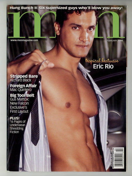Men 2004 Eric Rio, Richard Black, Mac Quintero 82pgs Gay Pinups Magazine M26762