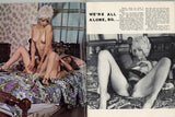 Girls-Guys-Gimmicks 1972 Hot Hippie Porno 64pg Vintage Hard Sex Magazine M26945