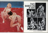Lesbian Gymnasium 1983 All Female Lezzie Action Oil Wrestling 48pgs Catfight Nuance Magazine M28111