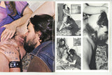 Outlaw Biker Hippie Smut 1976 Tattooed Thug Anal Sex w/Petite Peacenik Girl 48pg Tongue Lashing, Marquis Pub. Magazine M28233