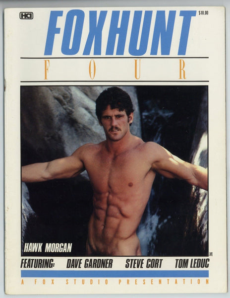 Foxhunt Four 1980 Hawk Morgan, Dave Gardner, Steve Cort, Tom Leduc 48pgs Fox Studio Venice, Gay Magazine M28287