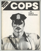 Tom Of Finland, Cops In Toms Drawings 1983 High Grade Condition 32pgs TOF Publishing, Vintage Gay Comic Artwork M28318