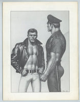 Tom Of Finland, Cops In Toms Drawings 1983 High Grade Condition 32pgs TOF Publishing, Vintage Gay Comic Artwork M28318