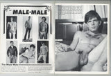The Male Male V2#1 Big Cock Bad Boys 1980 Vintage Gay Erotica Magazine 48Wise Owl Publications M28325